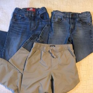 3 pair of boys pants